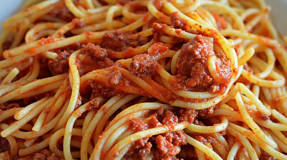 Ile kalorii ma spaghetti bolognese?